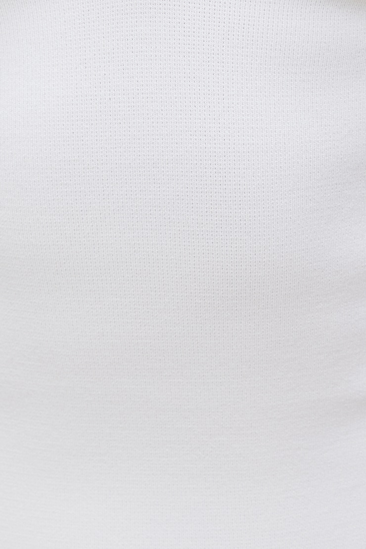 Scallop Trim Sweater Halter Top