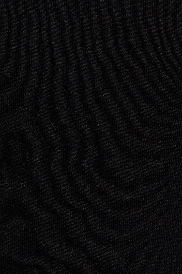 Open Cross Back Sweater, Jet Black, large