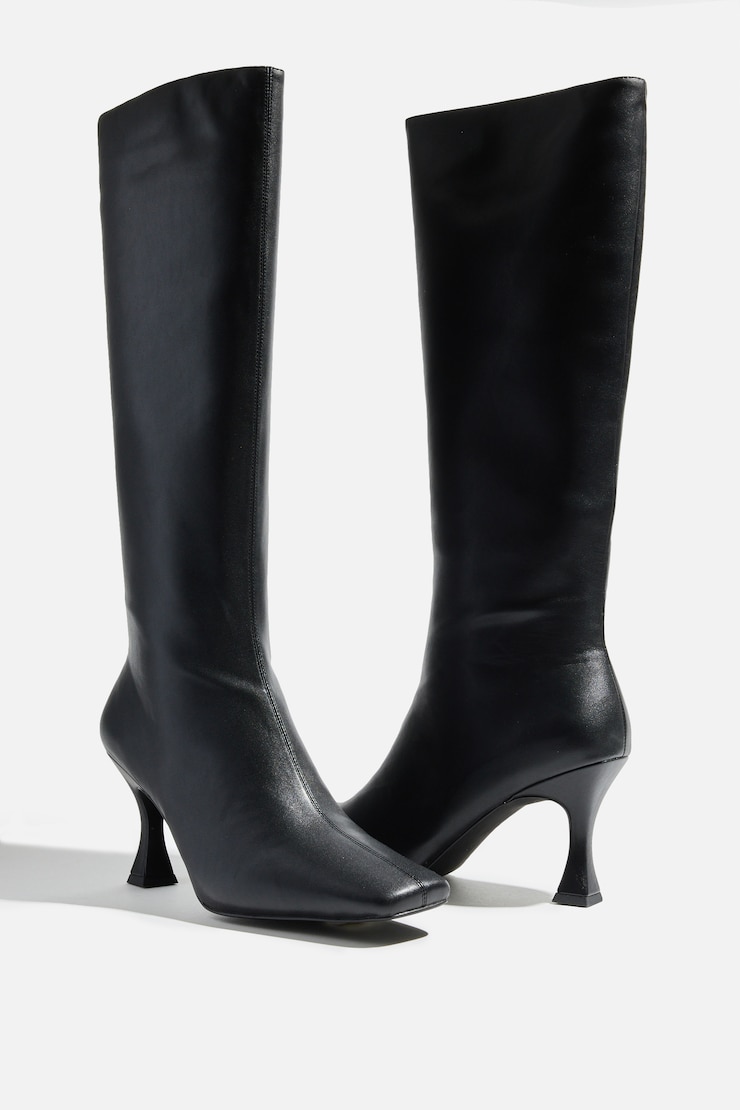JEFFREY CAMPBELL | Check-Mate Boots Black large