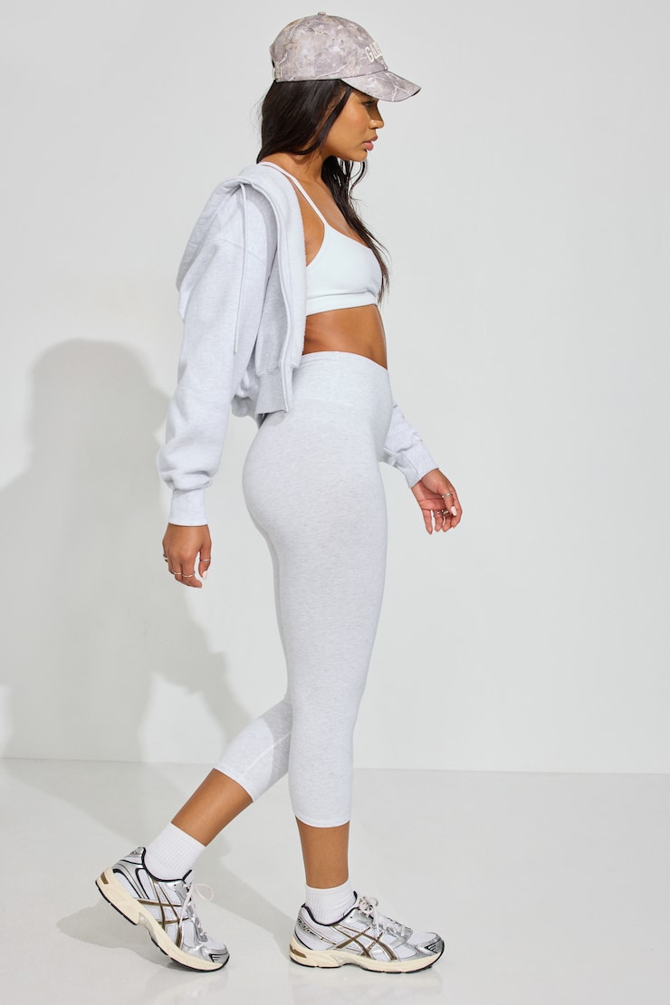 Legging capri en coton doux