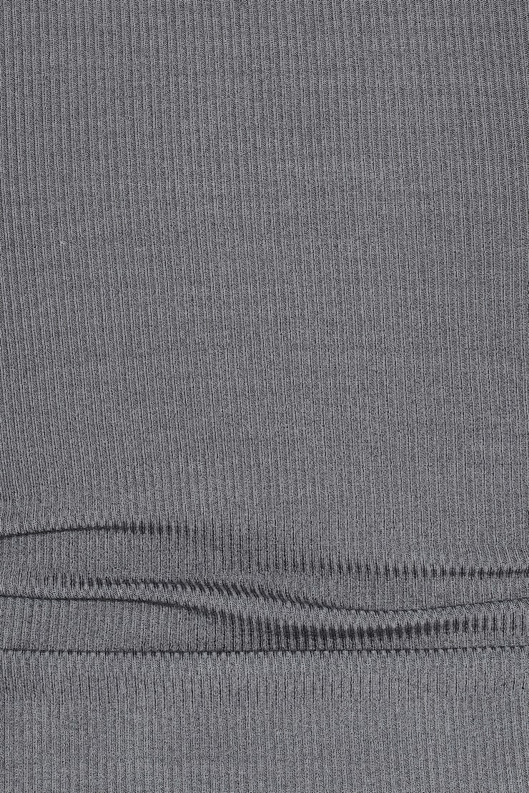 SnatchRib Crossover T-Shirt, Burnt Ash Grey, large