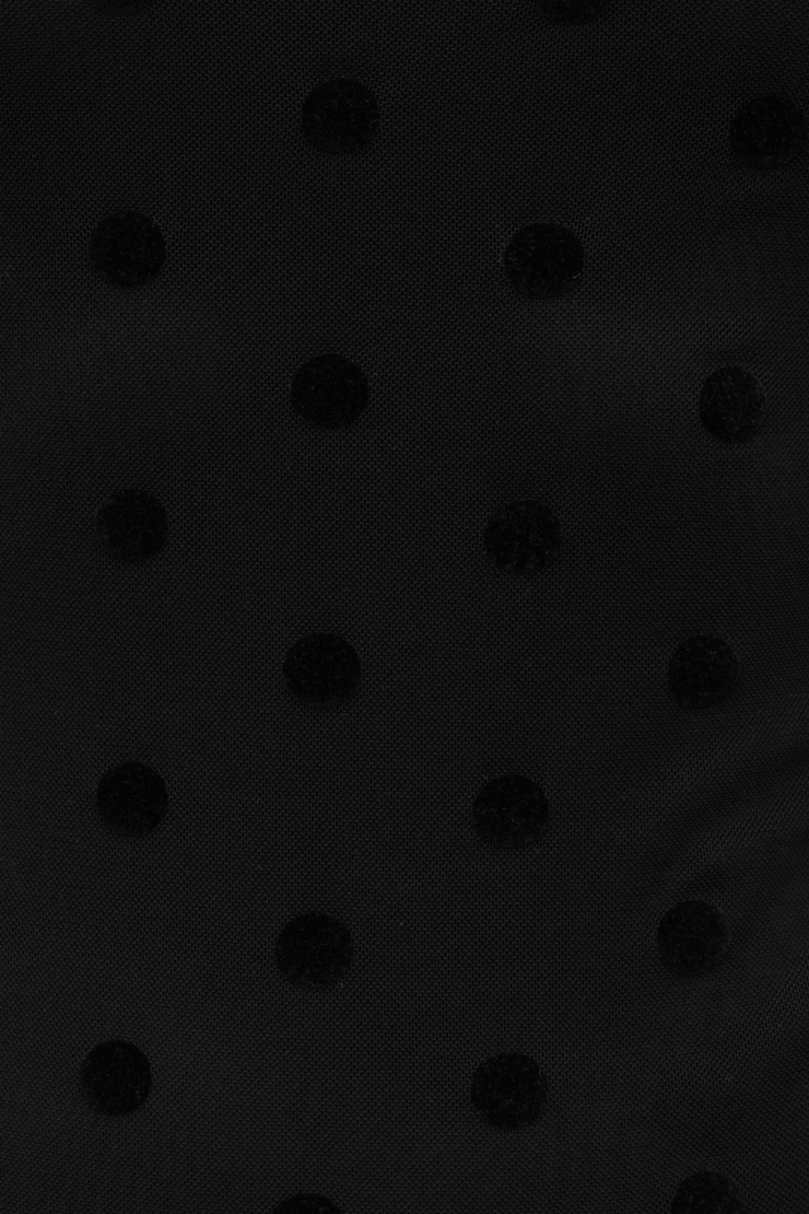 Dylane Polka Dot Mesh Bodysuit