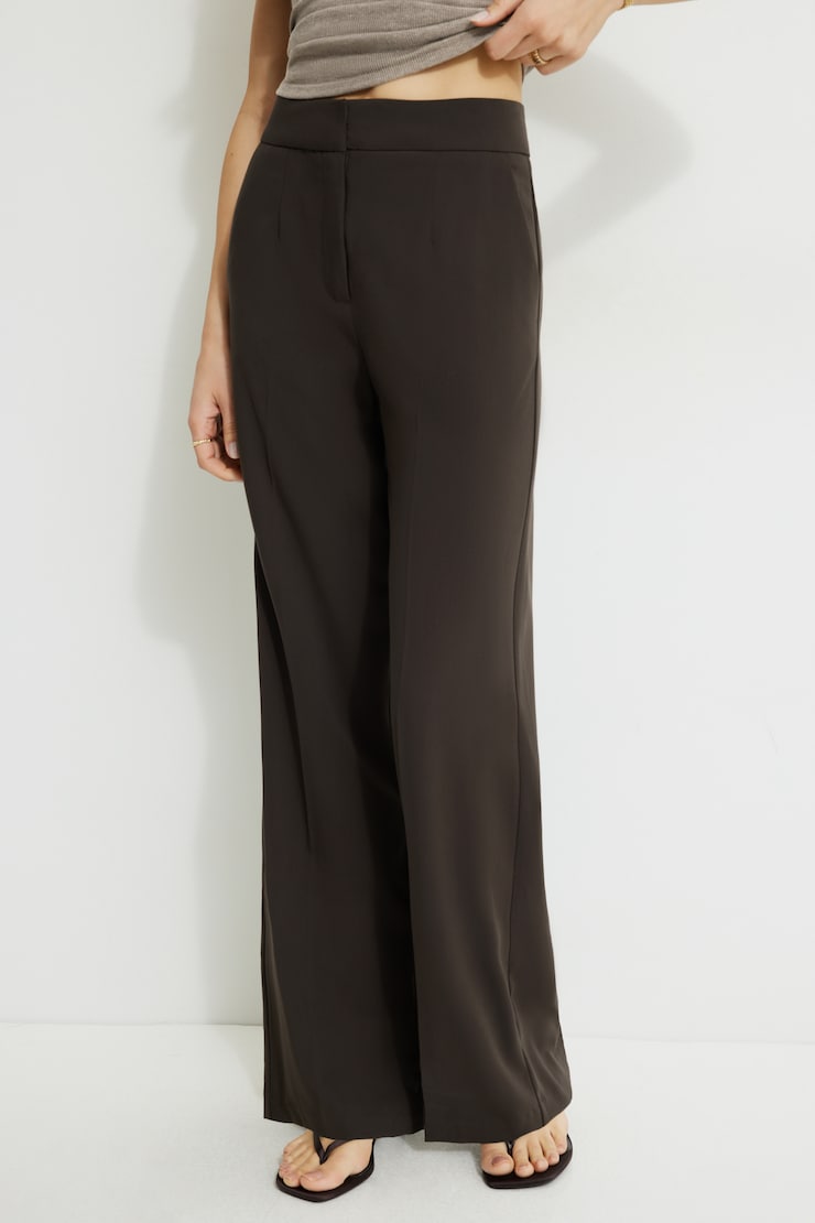Yasmin Straight Leg Pants Java large