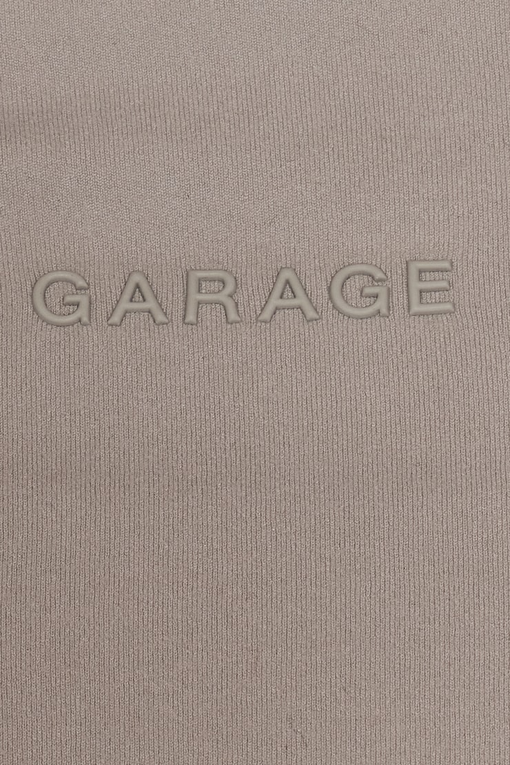 Active Plunge Halter Bra, Satellite Beige, large