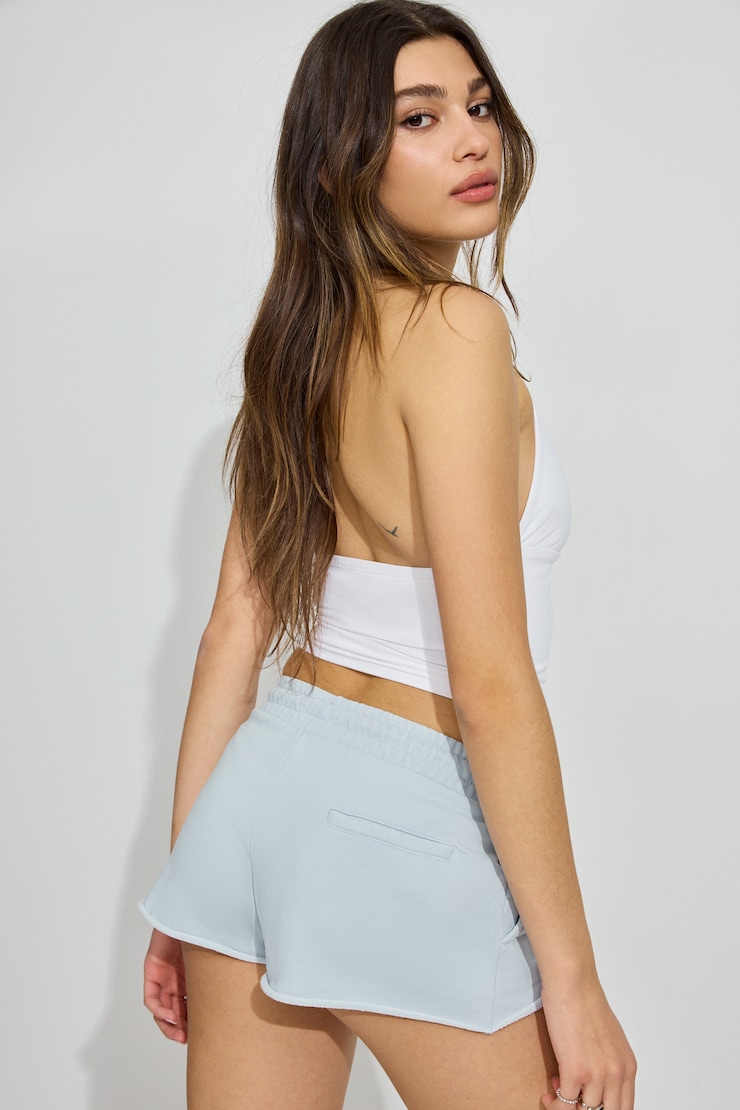 SoftTerry Low Rise Shorts, Washed Soft Blue, large