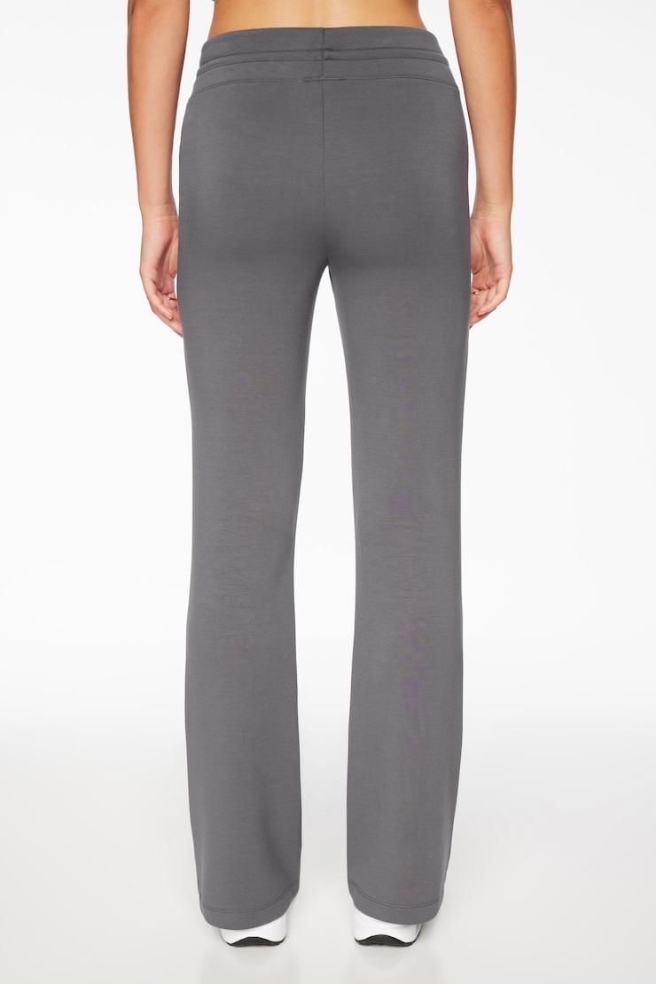Anywear Scuba Flared Jogger Pants Charcoal Grey large