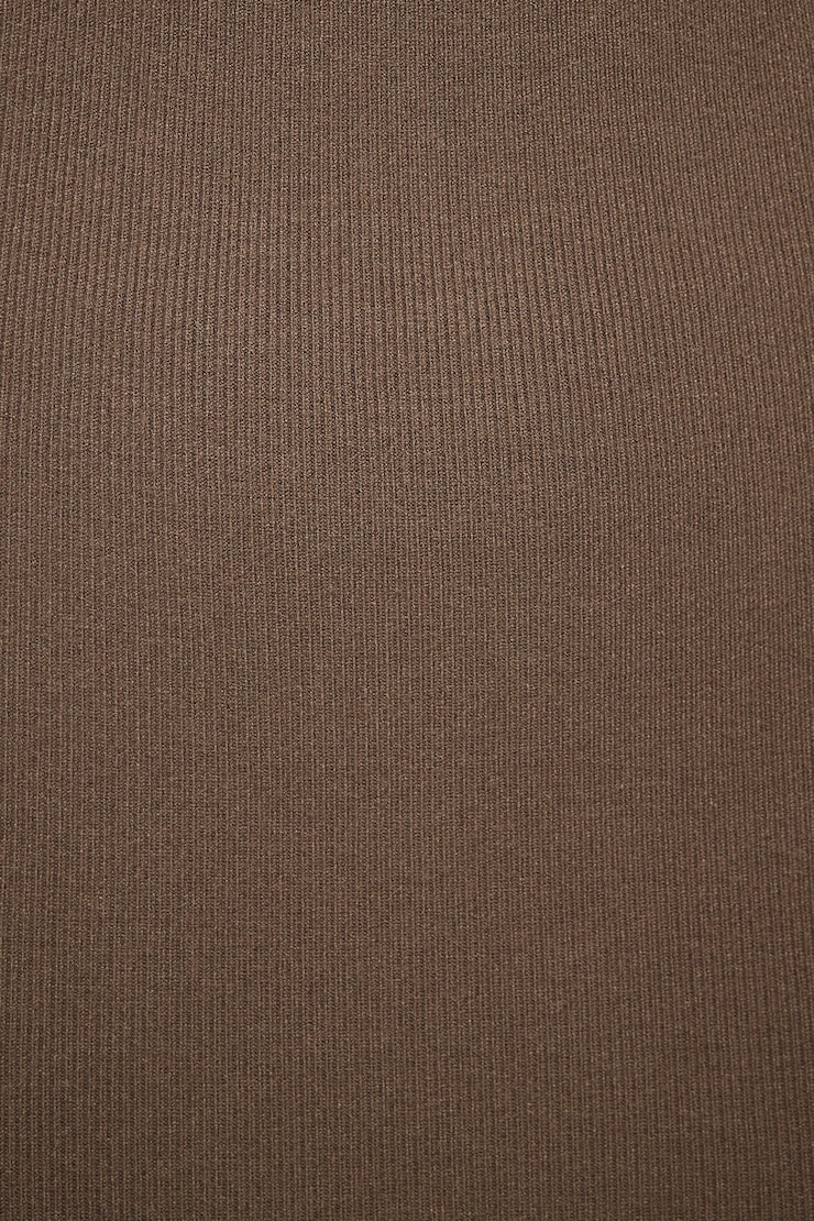 Robe midi en tricot à entaille Kaki northwood large