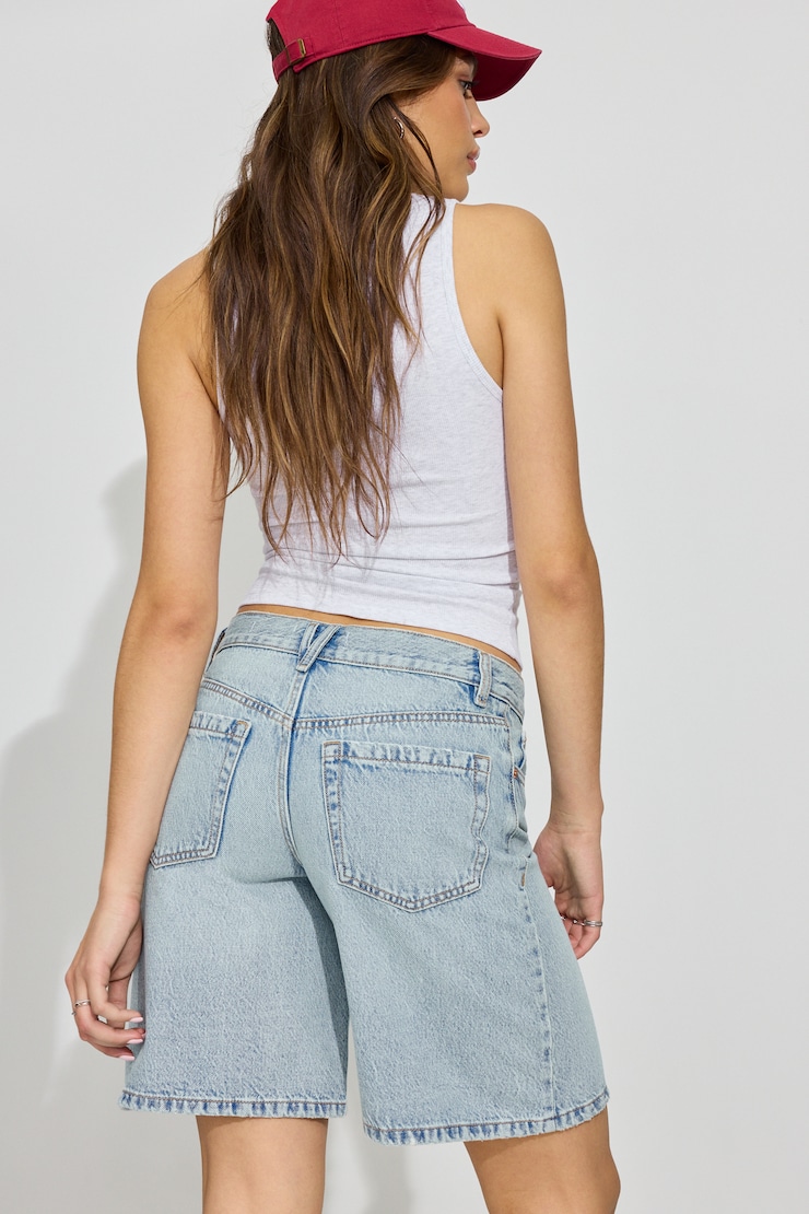 Skater Jorts, Mackenzie Blue, large