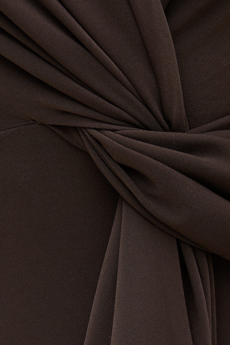 Front Drape Halter Top