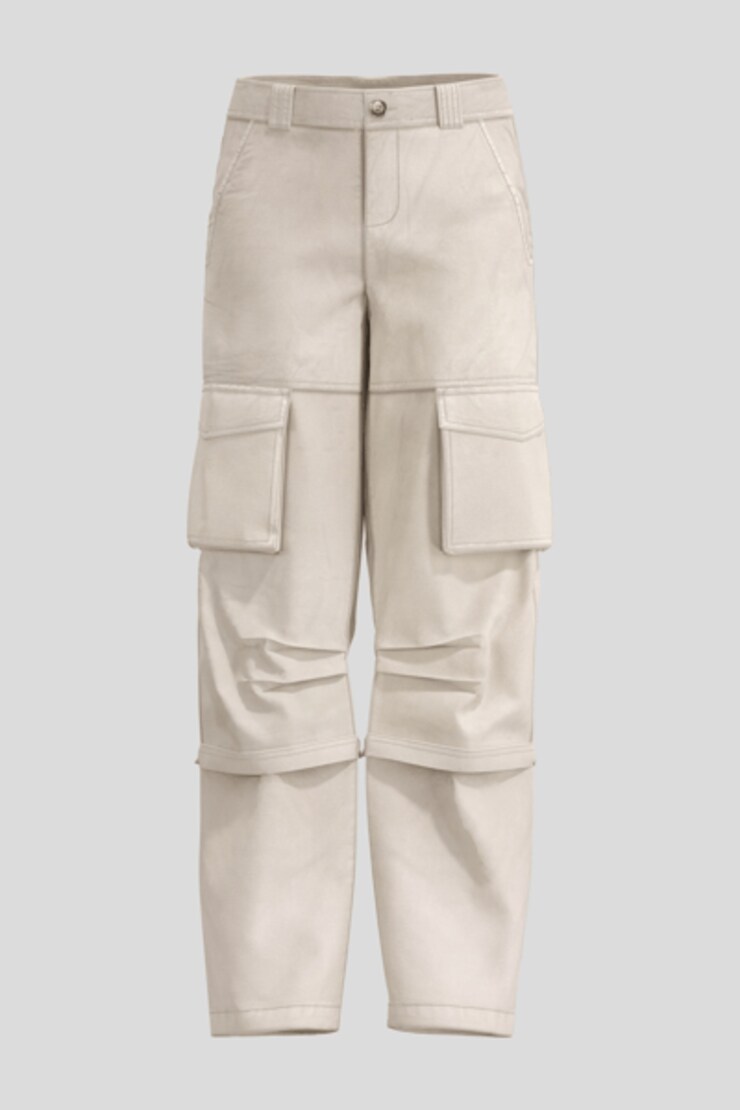 Remi Straight Cargo Pant, String Beige, large