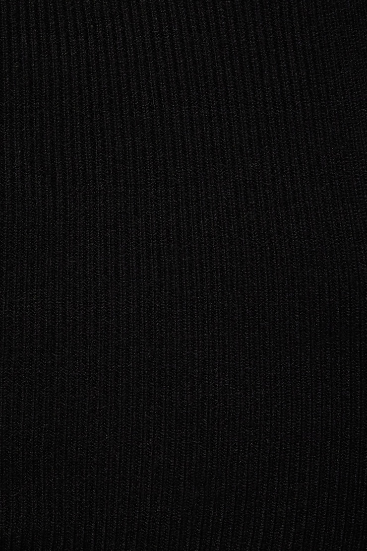Twisted Cutout Sweater Jet Black large