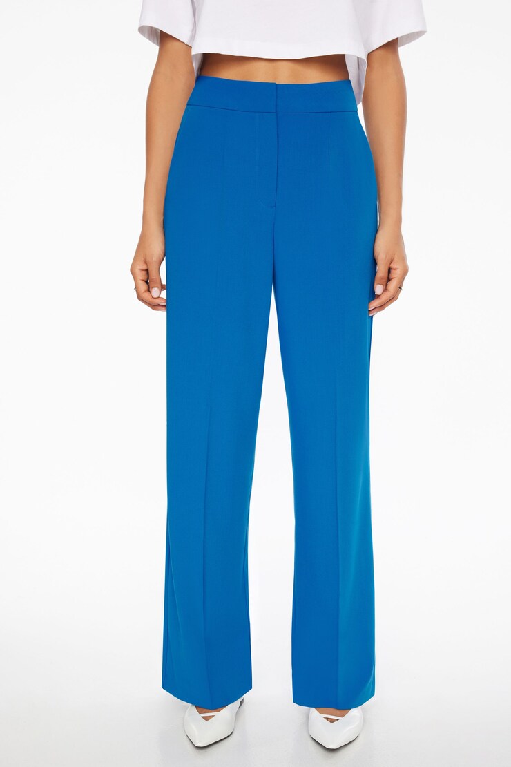 Yasmin Straight Leg Pant Deep Blue large
