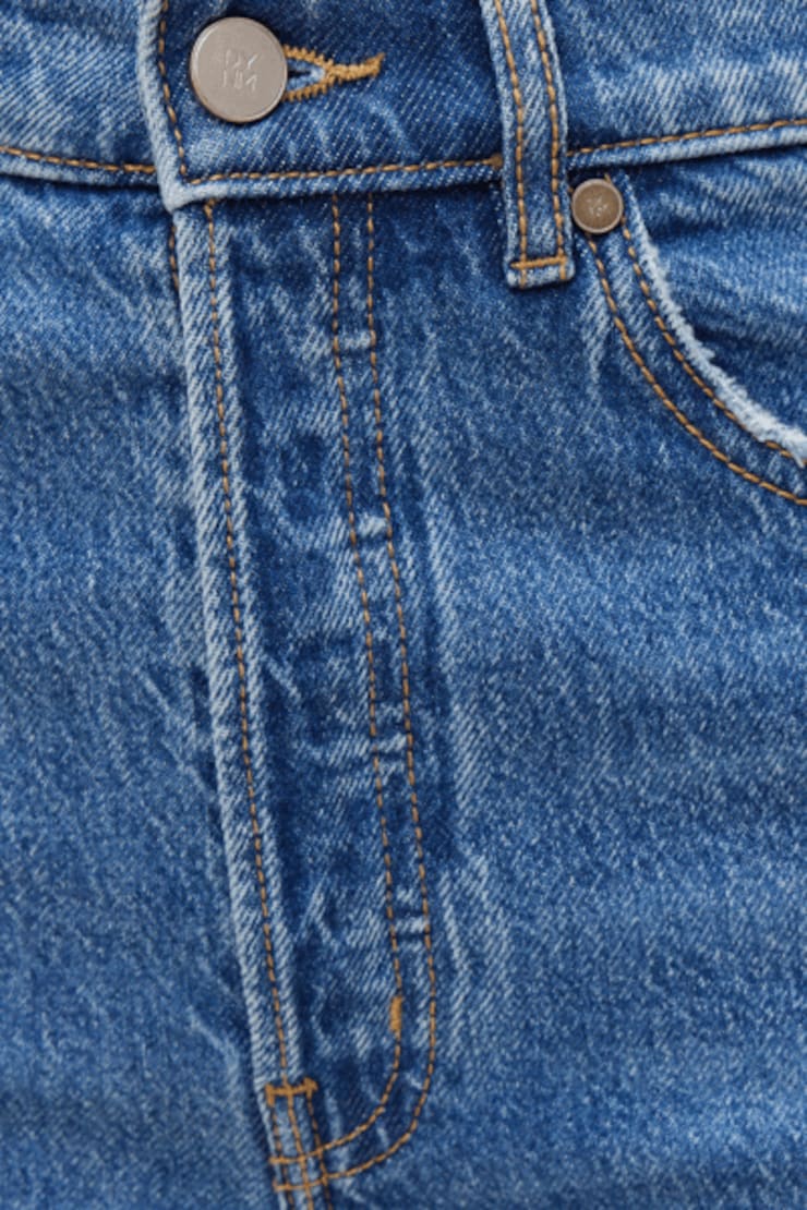 Olivia Comfort High Rise Straight Leg Jeans