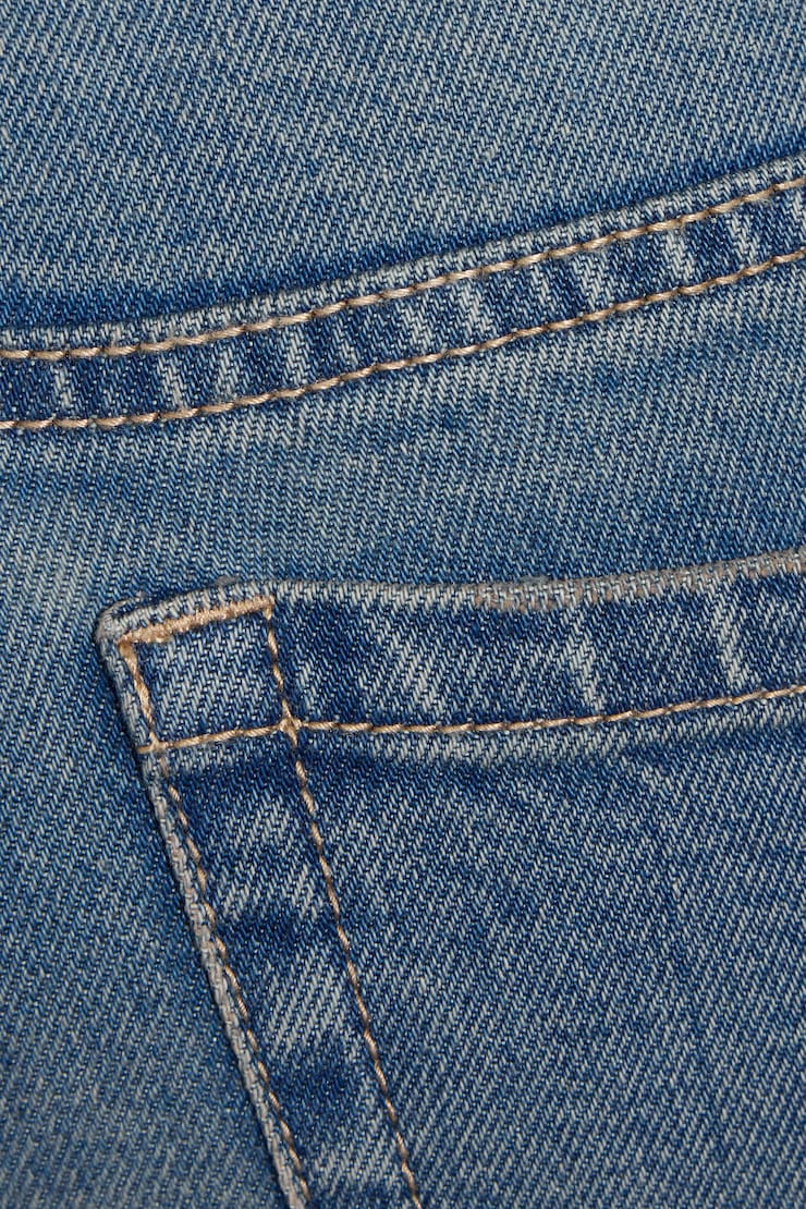 Mid-Rise Bootcut Jeans
