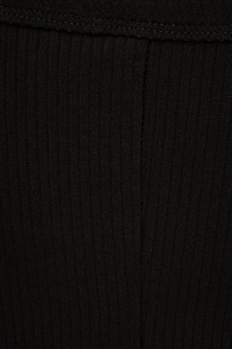 Jaya Ribbed Maxi Dress Jet Black  large