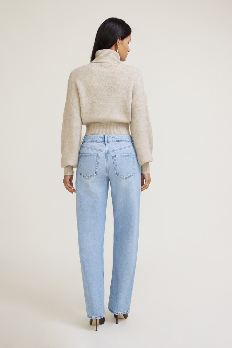 Ruby High Rise Bootcut Jeans Light Indigo / Termont large