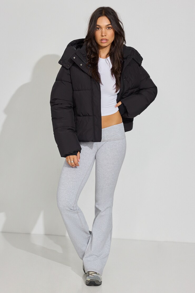 Perfect Puff Jacket, Jet Black, large