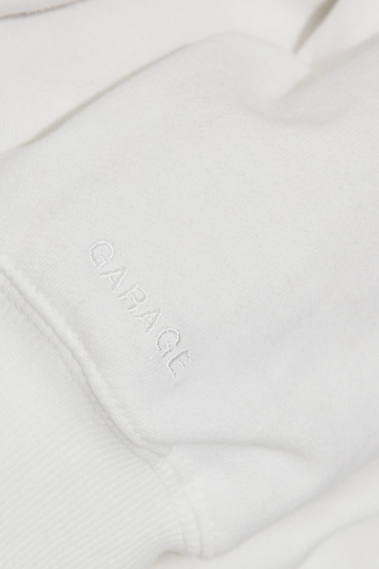 SoftTerry Off Shoulder Sweatshirt, Snow White, large