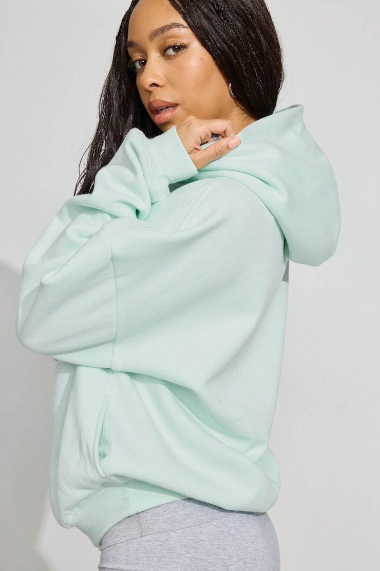 UltraFleece Hoodie, Mint Julep Green, large
