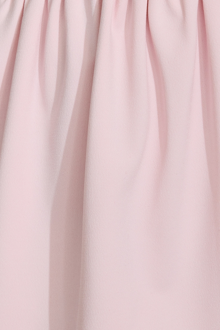 Halter Open Back Apron Top, Light Pink, large