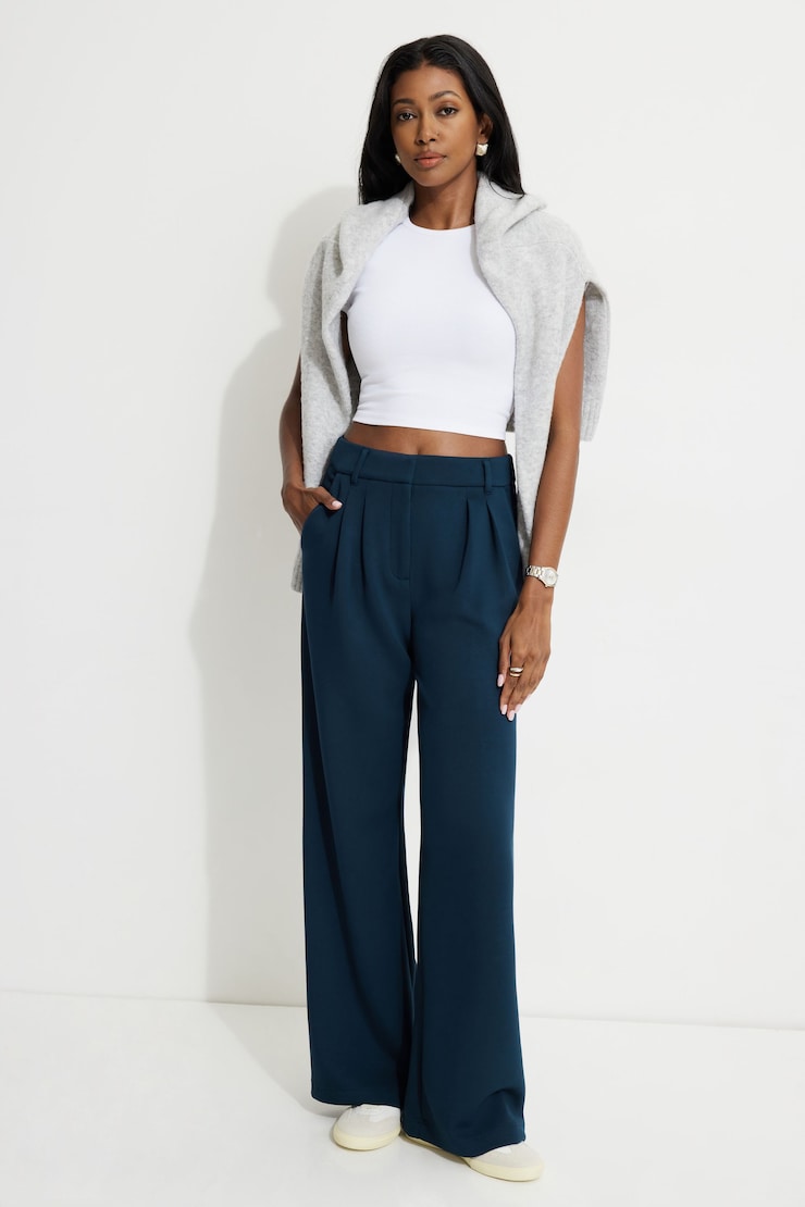 Alex Anywear Wide Leg Pants Mariana Blue large