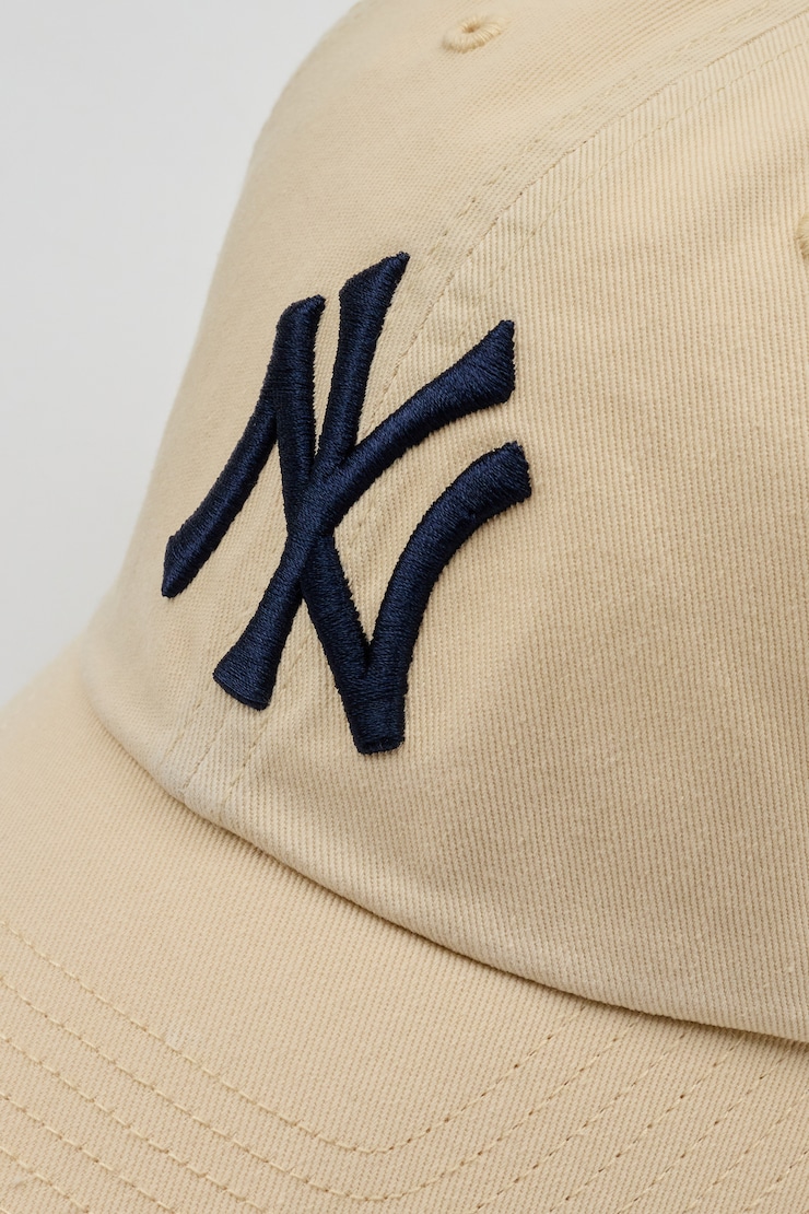 47 BRAND Clean Up Cap  - NY, Natural/Navy, large
