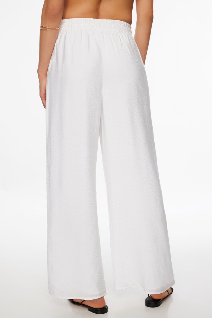 Rafaelle Wide Leg Pants Bright White large