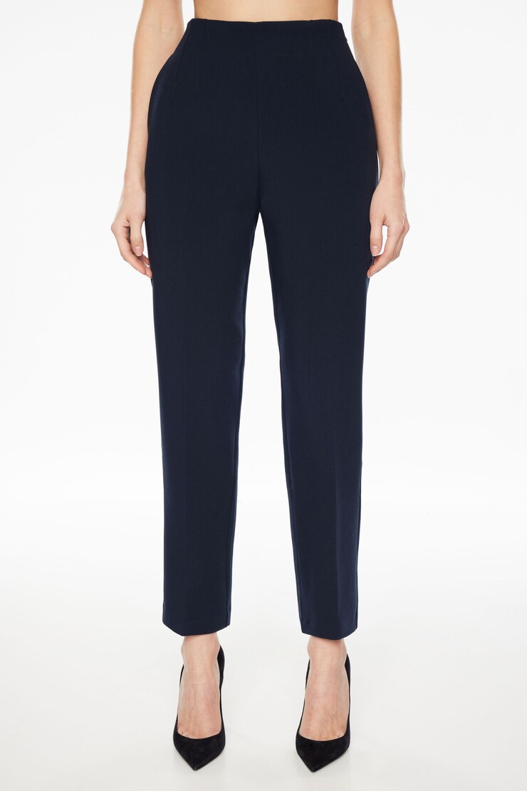 Kendall Side Zip Slim Pants  Sky Captain Blue large