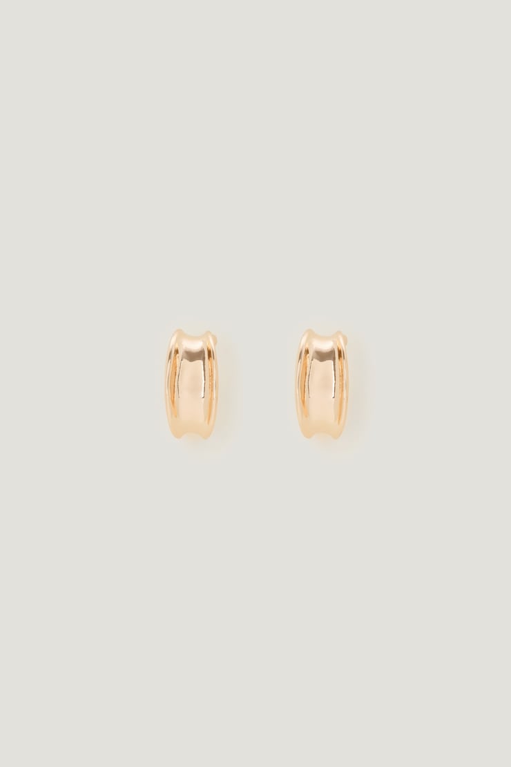 Organic Hoop Earrings