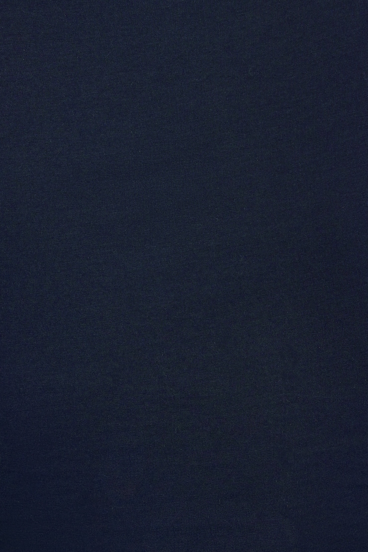 Estelle Mock Neck T Shirt, Mariana Blue, large