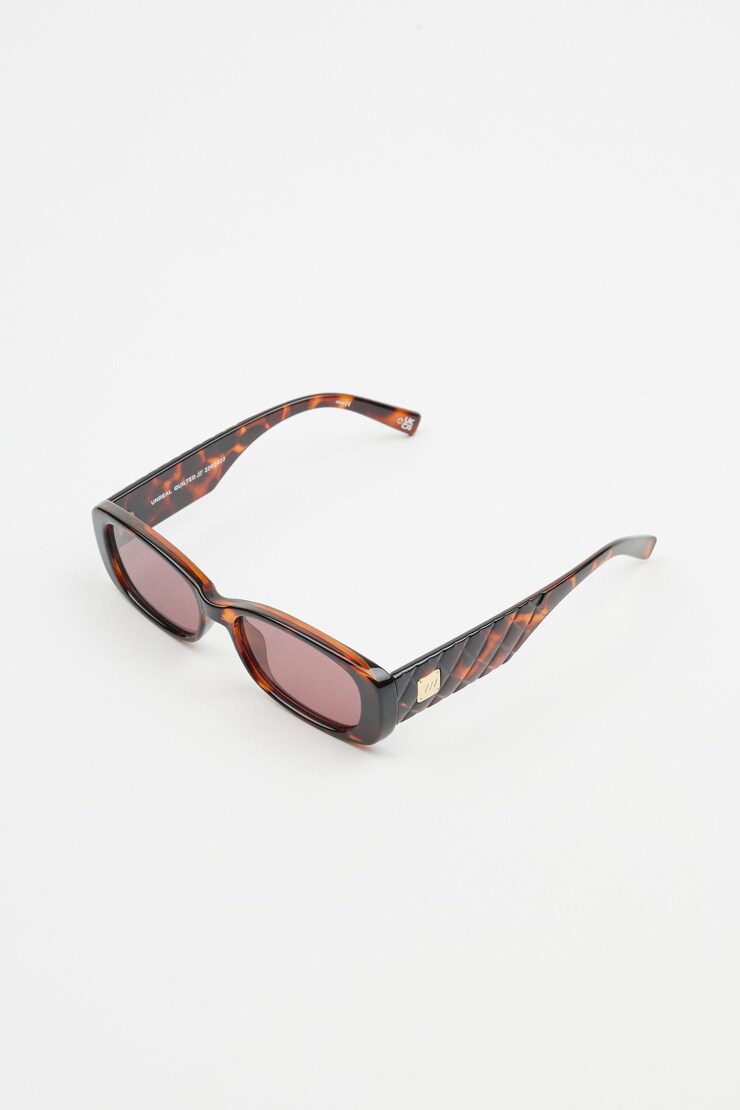 LE SPECS | Unreal Quilted Sunglasses Tortoise Shell large