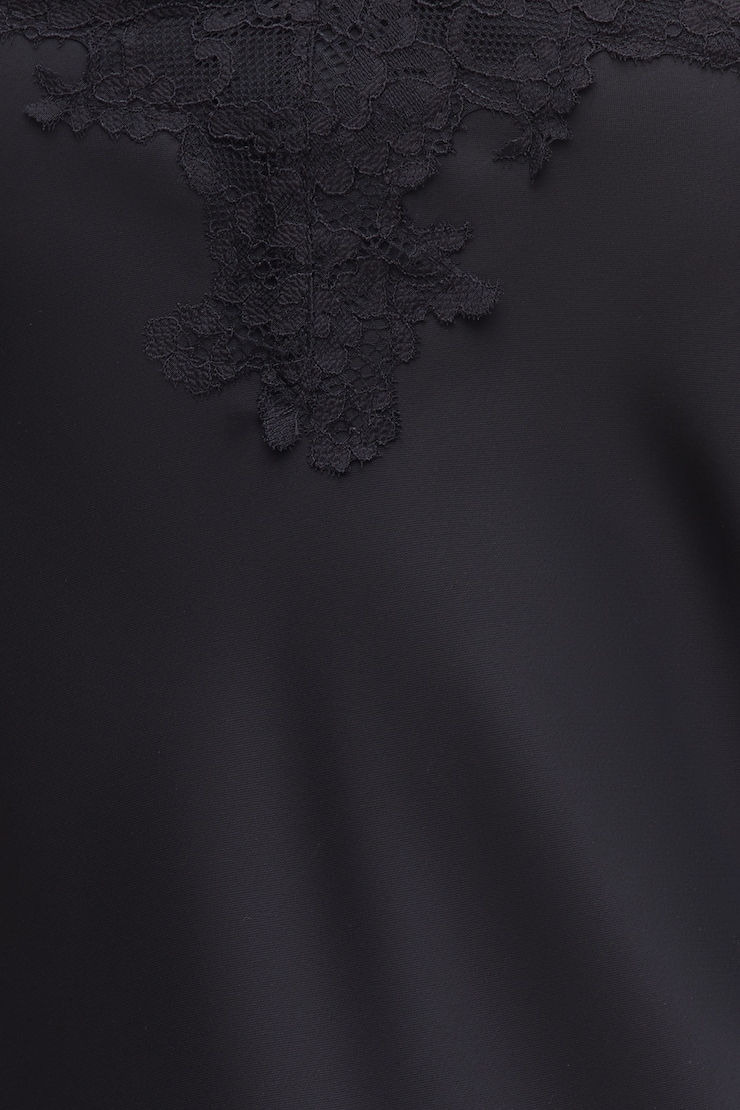 Cassie Asymmetric Lace Satin Cami