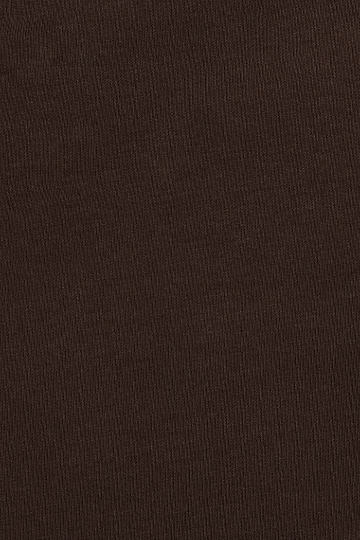 Estelle Henley T Shirt, Armadillo Brown, large