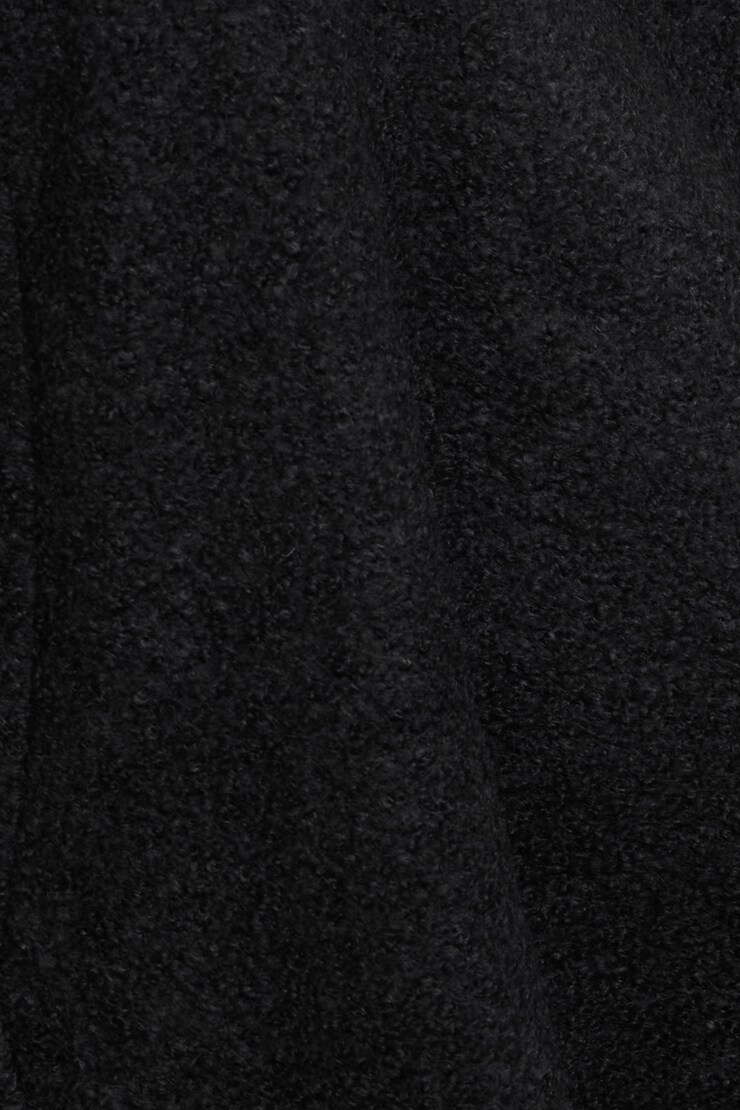 Cocoon Wool Jacket Jet Black large