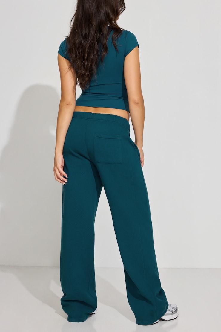 UltraFleece Straight Leg Sweatpants, Teal Tease, large