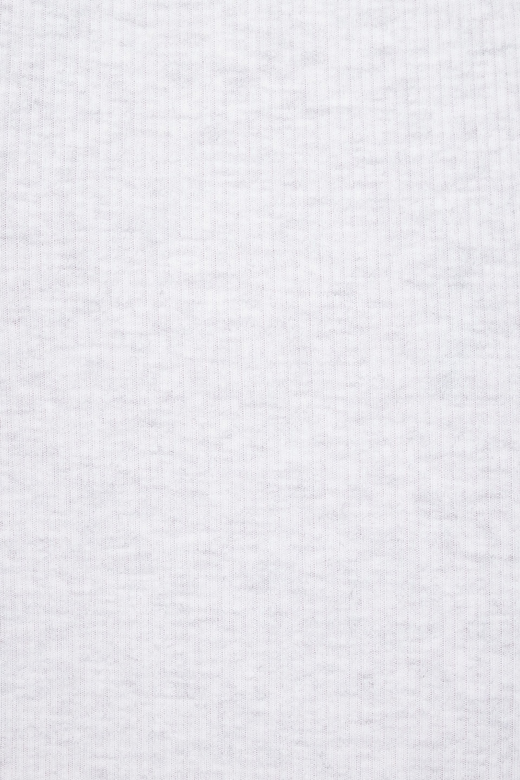 T-shirt ultra-court côtelé Keri