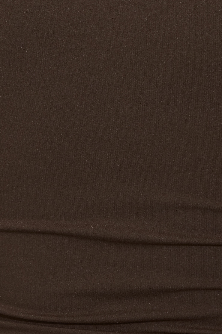 High V-Neck Sleek Top