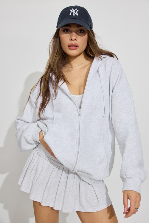 oversized hoodie grey zipped hoodie womens