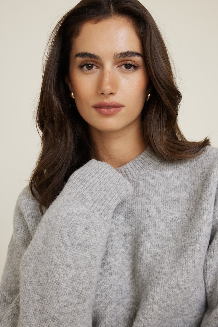 Jane Boxy Crewneck Sweater