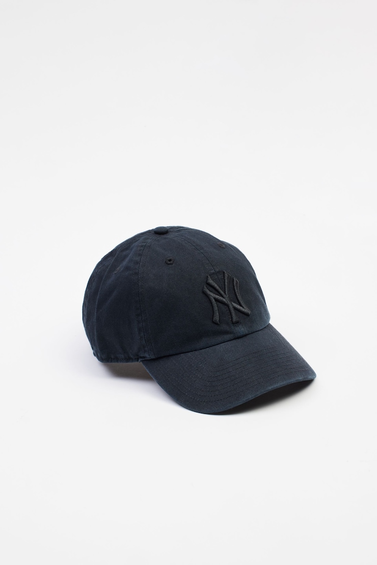 47 BRAND Clean Up Cap - NY, Black W/ Black Art, large