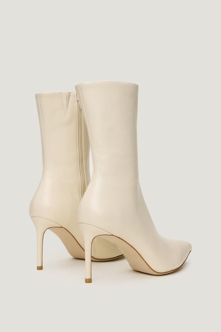 JEFFREY CAMPBELL - Bottes Everynight Ivoire large