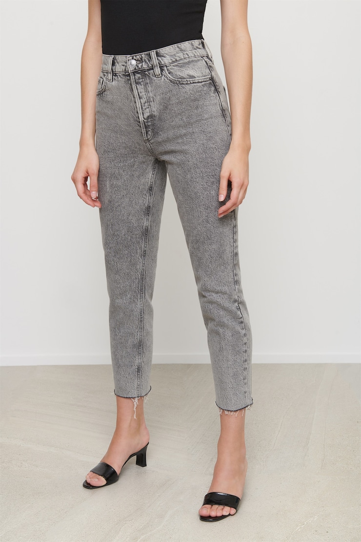 ETHOS | Rosie Slim Leg Ankle Jeans Lunar Surface large