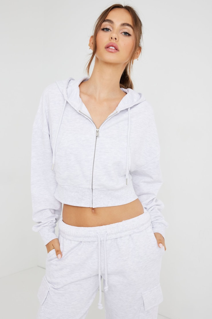 Cropped Zippie Gray | Garage