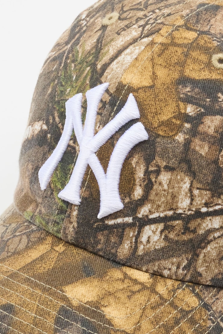 47 BRAND Clean Up Cap  - NY, RealTree/White, large