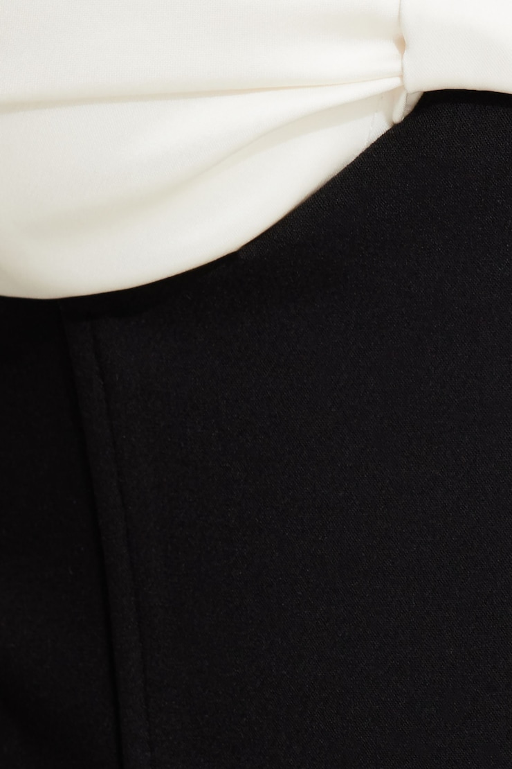 Bow Bustier Top Jet Black/Sea Salt large