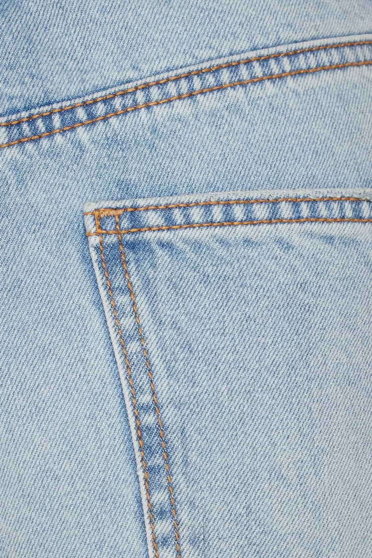 Blair High Rise Barrel Leg Jeans Indigo/Medium Light large
