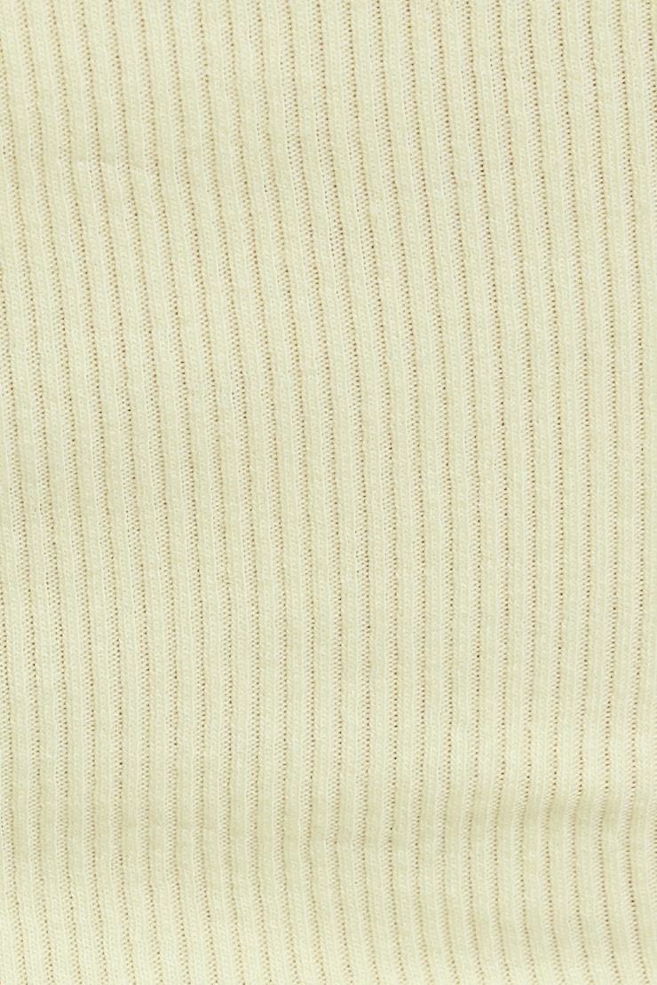 Scoop Ribbed Halter Top