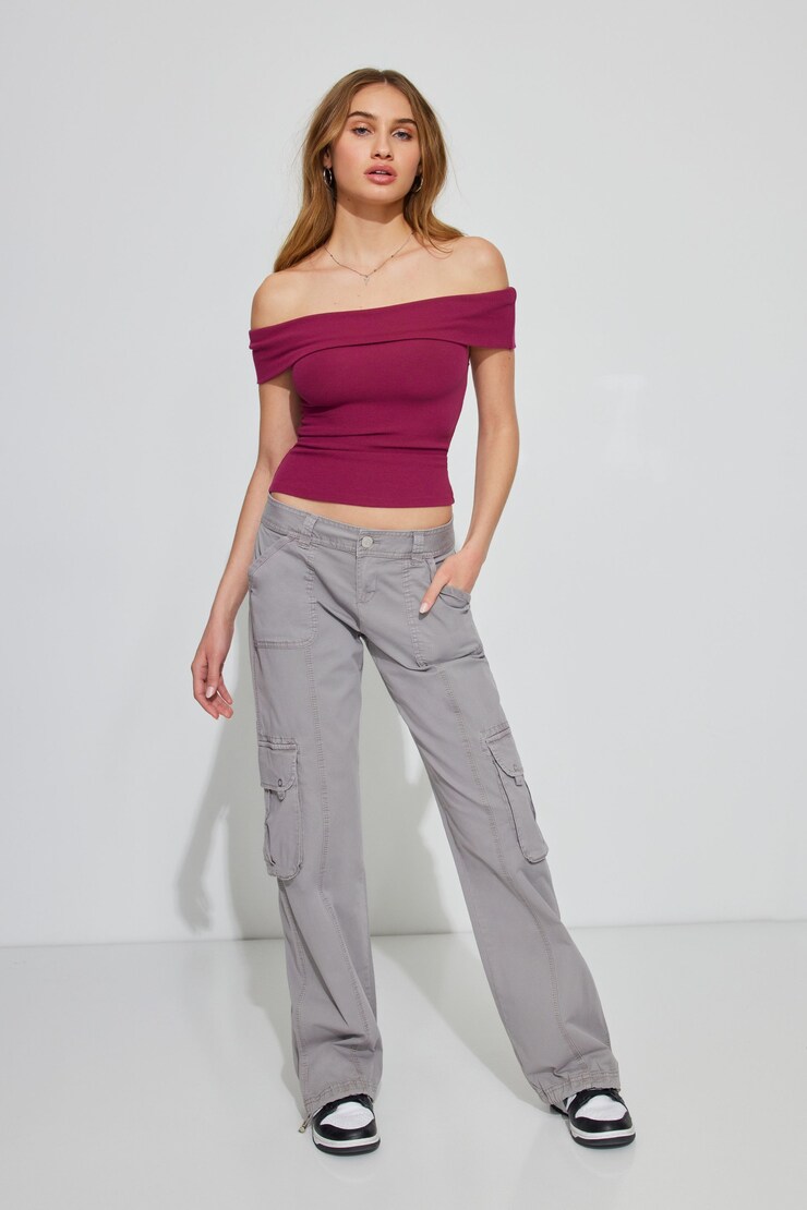 Ellis Slouchy Pant, Titanium Grey, large