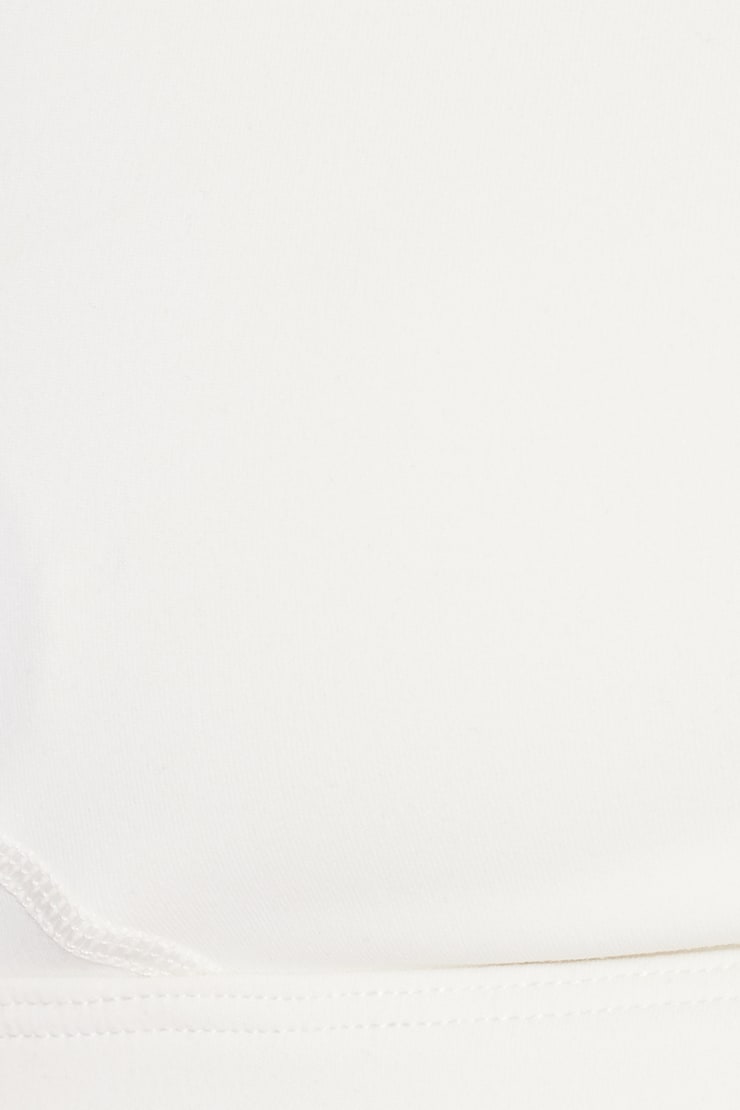 Active Micro Halter Top, Snow White, large