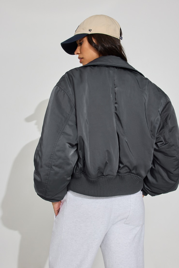 Bomber Jacket, Shadow Blue, large